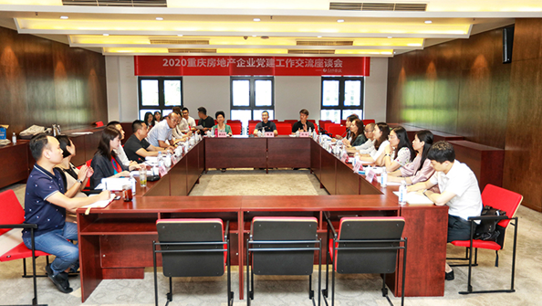 重庆龙湖参加2020重庆房地产企业党建工作交流会