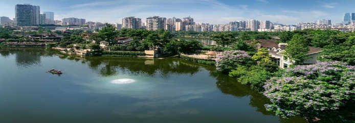 New Home to Egrets in Longfor Chongqing Xiangzhanglin Villa 